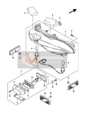 Lámpara de combinación trasera